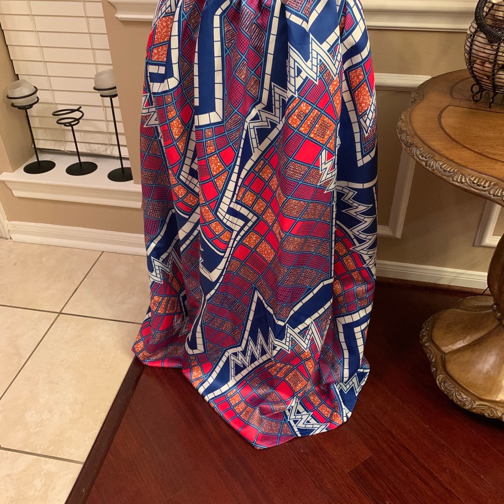 Ankara Inspired Maxi Skirt